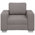 vidaXL Sofa stol Taupe 100 cm blago
