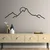 Wallity Zidna dekoracija Ayers, 100x29 cm, 1.2mm, Crna