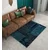 Conceptum Hypnose Tepih BSR-13, Pravougaoni, 120 x 180 cm, Petrolej