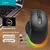 Sanwa Supply Bežični miš, Bluetooth, RGB, Crni