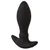 Anos RC Moving Rings Butt Plug Black