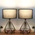 Opviq AYD-2974 Black Table Lamp Set (2 Pieces) - OŠTEĆENO