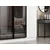 Hanah Home ormar sa reflektujućim staklom Nisa 20602, 180 cm, beli