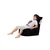 Atelier del Sofa Lazy bag Crni