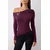 Trendyol Milla ženska bluza Twoaw26Bz00121, ljubičasta