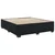 vidaXL Postelja boxspring z vzmetnico Črna 200 x 200 cm Žamet