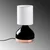Opviq Stona lampa 8013, 17x17x33 cm, IP20, Crno-bela