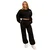 BeastPink Women‘s Bliss Cropped Sweatshirt Black