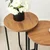 Hanah Home Klub sto Neta 35x55x35cm Hrast