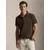 Polo Ralph Lauren Majica  temno rjava / svetlo rumena