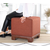 Atelier del Sofa Tabure Lenover, 50x47x50cm, Braon