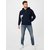 JACK & JONES Majica BRINK, modra