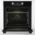 GORENJE Ugradni set BOSX6737EO6BG + ECT43BX, Staklokeramička ploča, Električna rerna, Crni
