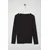Trendyol Curve Ženska bluza Tbbaw26Af00028, Crna