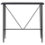 Barski stol crni 120 x 60 x 110 cm MDF
