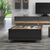 JELA KLUB STO KLS-2F/ON - kolekcija Onyx - Antracit HG lak/Pacifik orah lak - 90x37x90 cm