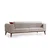 Atelier del Sofa Trosed na razvlačenje Cofi 90x80x222cm Krem
