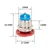 Taster antivandal BTA19M-10MS crveni