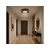 HOME LIGHT Solea 96 CCT LED plafonjera crna