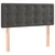 Vidaxl Box spring postelja z vzmetnico temno siv 120x190 cm žamet