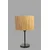 Opviq Stona lampa E27 Grlo, Hrast-Crna