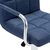 Greatstore Barski stol modro blago