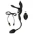 SuperLove RC Multi Function Couples Vibrator Black