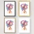 Wallity Poster Cvetna dama-2098, 21x29,7 cm