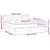 Vidaxl Box spring postelja z vzmetnico temno rjava 180x200 cm blago