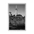 Plakat center New Yorka v črnobeli varianti - 40x60 silver