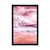 Plakat čaplje v rožnati varianti - 30x45 white