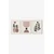 Wallity slika 3Dartsoho60, 3 dijela, 33 x 48 cm