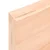 Zidna polica 40 x 60 x (2 - 6) cm neobrađena masivna hrastovina