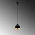 Opviq Luster Yildo-M-6869, 17x17x112cm, IP20, Crno-zlatne boje