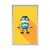 Plakat veseli robot - 20x30 no frame