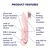 Satisfyer - Pearl Bunny 3 vrteči se kroglični zajčji vibrator (roza)