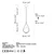Opviq Luster Mudoni-Mr-937-1, 15cm, IP20, Belo-zlatne boje