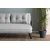 Atelier del Sofa Dvosed na razvlačenje Sando 2 Sivi