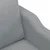 vidaXL Dvosed svetlo siv 120 cm blago