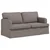 Sofa Sivo-smeđa 162 x 80 x 85 cm tkanina