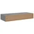 Zidna polica s ladicom siva 60 x 23,5 x 10 cm MDF