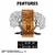 Sogno Forestale -5 BlackWalnut Decorative Wooden Wall Accessory