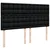 vidaXL vidaXL Box spring postelja z vzmetnico črn 200x200 cm blago, (21307345)