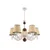 OPVIQ Luster Fiona Coral Wood White Cream