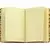 nb grafo Notes A5 črte trde platnice, 192 strani, z elastiko, 0912.03 Toscana rdeče-rumen