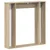 Okvir za kamin Hrast sonoma 100 x 20 x 100 cm Konstruirano drvo