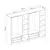 Hanah Home Ormar Kale 4011