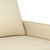 VIDAXL trosed (180cm, blago), krem