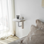 HANAH HOME Zidna polica Reve Black White