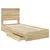 Krevet s od storage Sonoma hrast 90 x 190 cm Konstruirano drvo